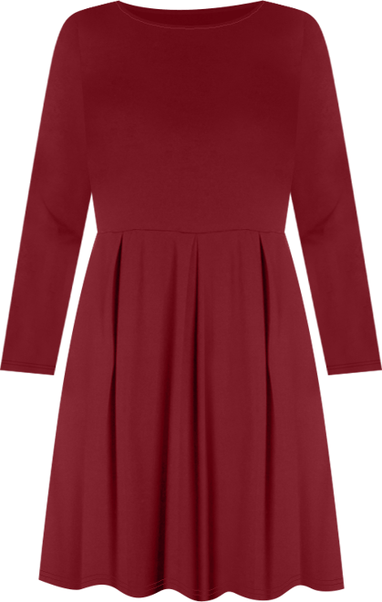Women's Perfect Fit and Flare Pocket Dress