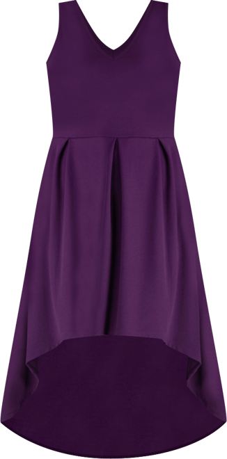 Women's Plus Size High Low Party Dress