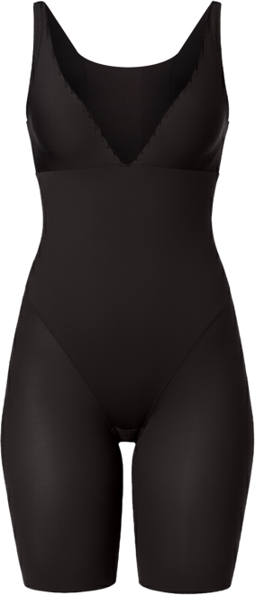 Women's Firm Tummy-Control Instant Slimmer Long Leg Open Bust Body Shaper 2556