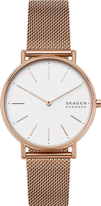 Women's Signatur Rose Gold-Tone Stainless Steel Mesh Bracelet Watch 38mm