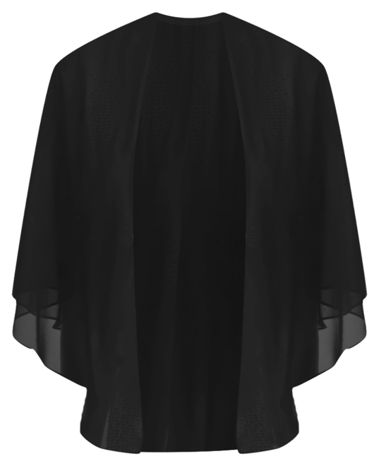 Sheer Capelet Shawl