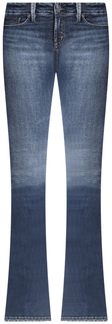 Suki Mid Rise Stretchy Slim Bootcut Jeans