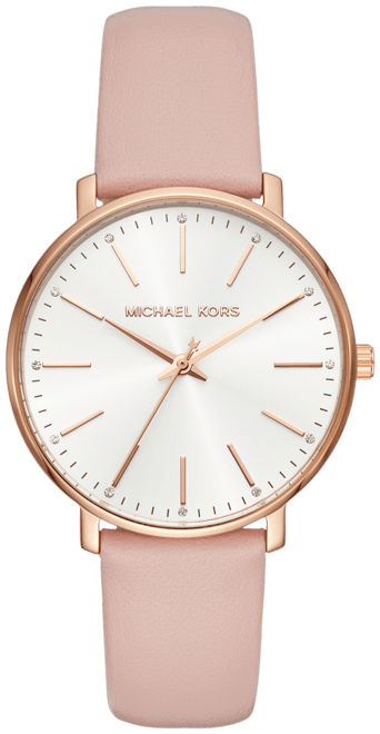 Women's Pyper Blush Leather Strap Watch 38mm
