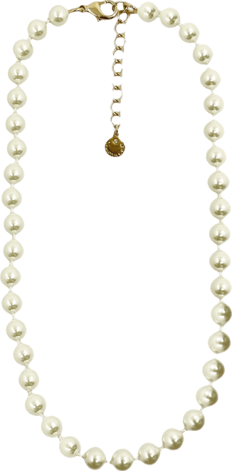Gold-Tone Imitation Pearl Collar Necklace, Created for Macy's