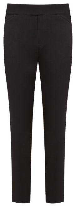 The Perfect Pant, Black Ankle Back Seam Skinny