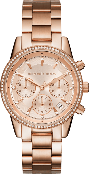 Michael kors ritz deals chronograph watch