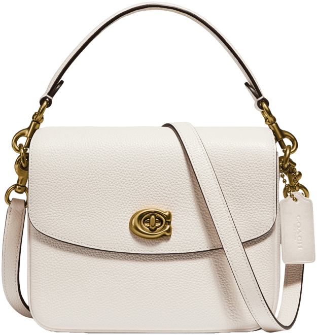 COACH Polished Pebbled Leather Cassie Crossbody 19 Macy s