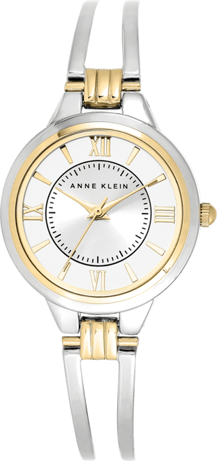 Watch, Women's Two-Tone Bangle Bracelet 29mm Ak-1441SVTT
