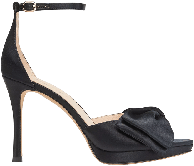 Women's Bridal Satin Evening Dress Heels