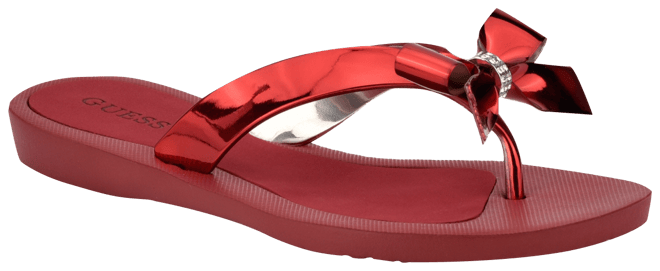 Women's Tutu Eva Fashion Bow Detail Flip Flop Sandals