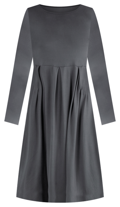 Women's Midi Length Fit and Flare Dress