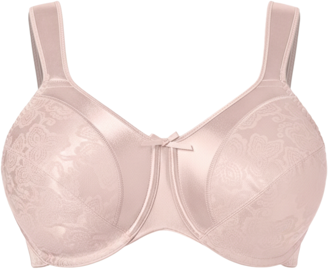 Minimizer Satin Tracings Comfort Strap Underwire Bra 3562