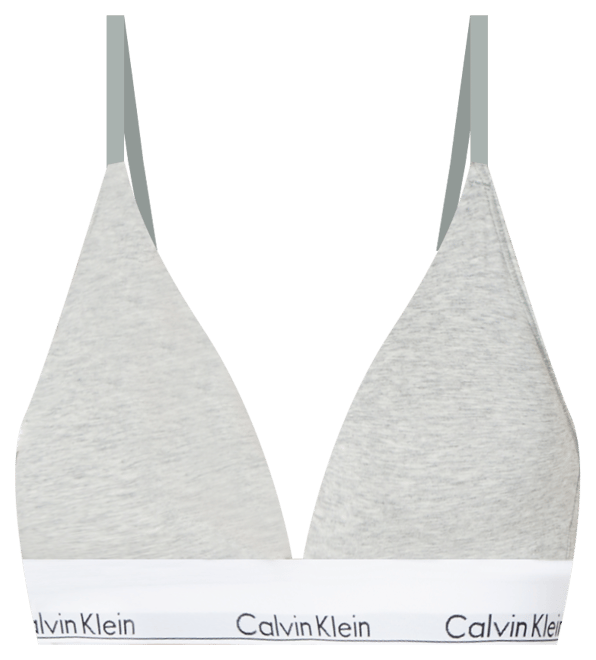 ブラジャー＆ショーツ   Women's Modern Cotton Triangle Set Gray QF5650_ Calvin Klein Women's Modern Cotton Lightly Lined Triangle