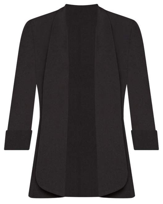 Women's Shawl Collar Open-Front Blazer