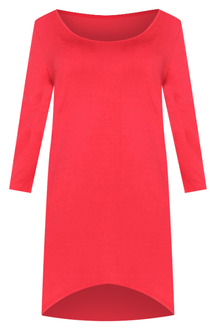 Plus Size Makayla Scoop Neck Tunic Top