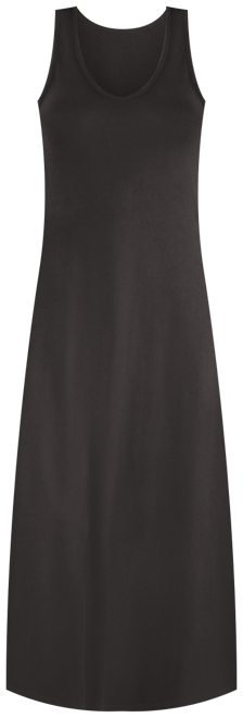 Plus Size Simple A-line Tank Maxi Dress