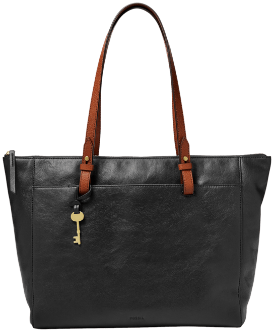 Fossil Rachel Leather Tote with Zipper - Macy's