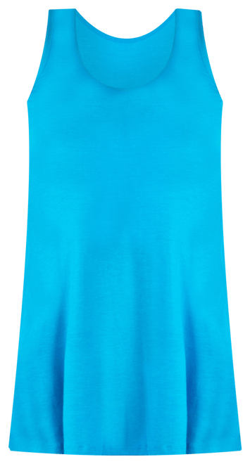 Women's Scoop Neck Sleeveless Tunic Top