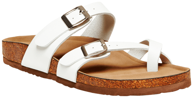 Women's madden girl hot sale bryceee footbed sandals