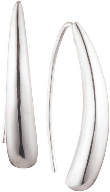 Sculptural Threader Earrings