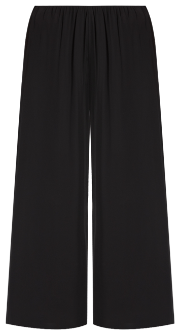 Alex Evenings Plus Size Wide-Leg Chiffon Pants - Macy's