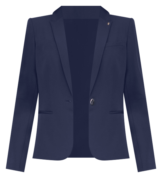 Women's One-Button Blazer