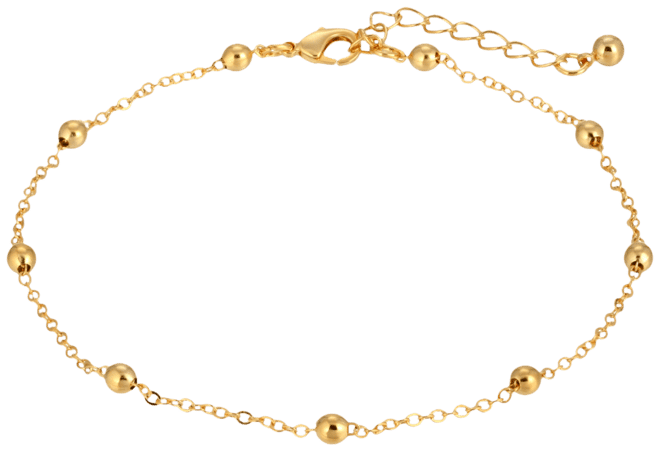 Women's Gold-Tone Chain Anklet