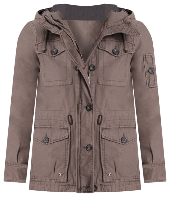 Levi's hooded cheap military jacket