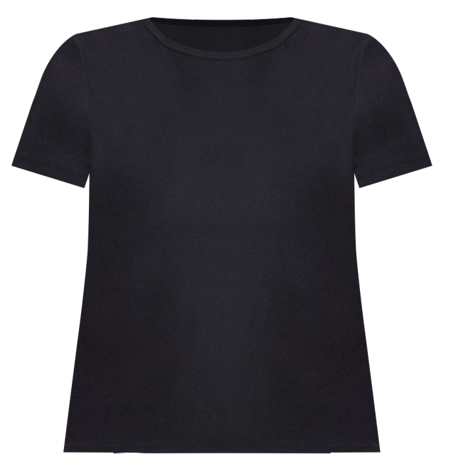 Plus Size Stretch Cotton T-Shirt