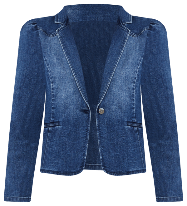 Women's Puff-Sleeve Blazer, Created for Macy's