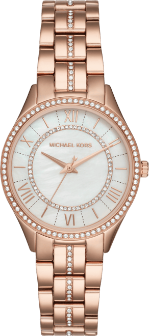 Michael Kors Women s Lauryn Rose Gold Tone Stainless Steel