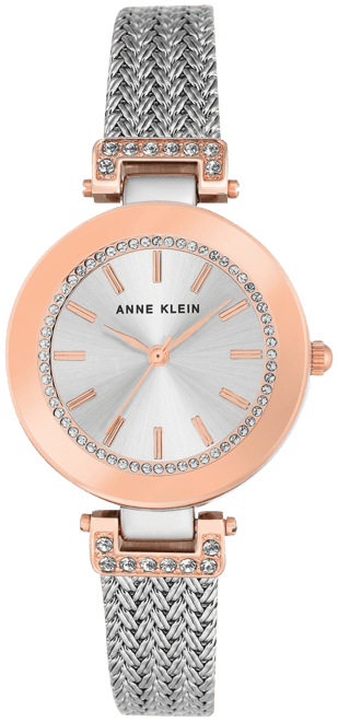 Anne klein shop mesh women's watch