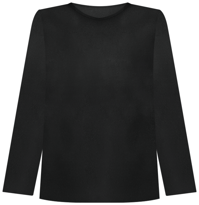 Plus Size Stretch Long-Sleeve Tee