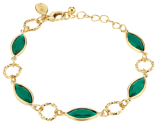 14K Gold-tone Link Bracelet