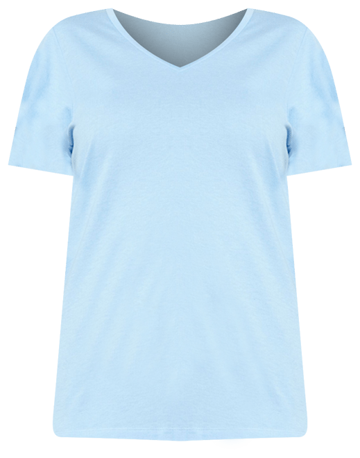 Hue Women's Sleepwell Solid S/S V-Neck T-Shirt with