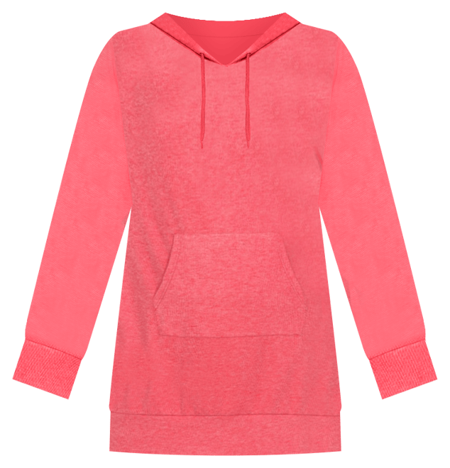 Plus Size Hoodie Sweatshirt Dress