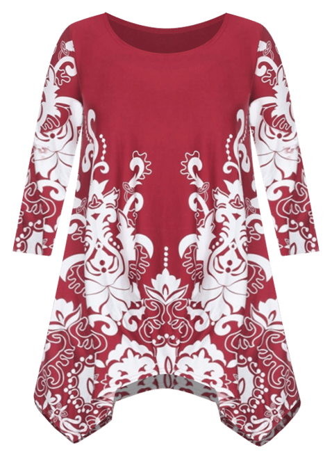 Plus Yanette Tunic Top