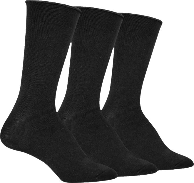 Women's Super Soft 3pk Roll-Top Socks 34026PK