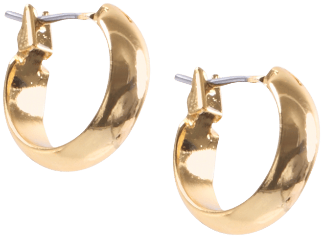 Small 1/2" Hoop Earrings