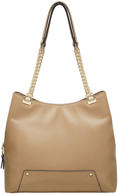 Chain tote handbag best sale