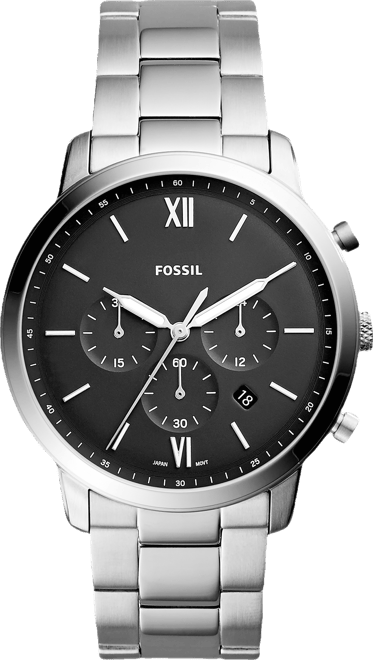 Men's Neutra Chronograph Stainless Steel Bracelet Watch 44mm