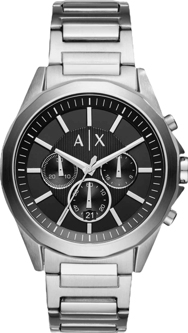 Men's Chronograph Stainless Steel Bracelet Watch AX2600