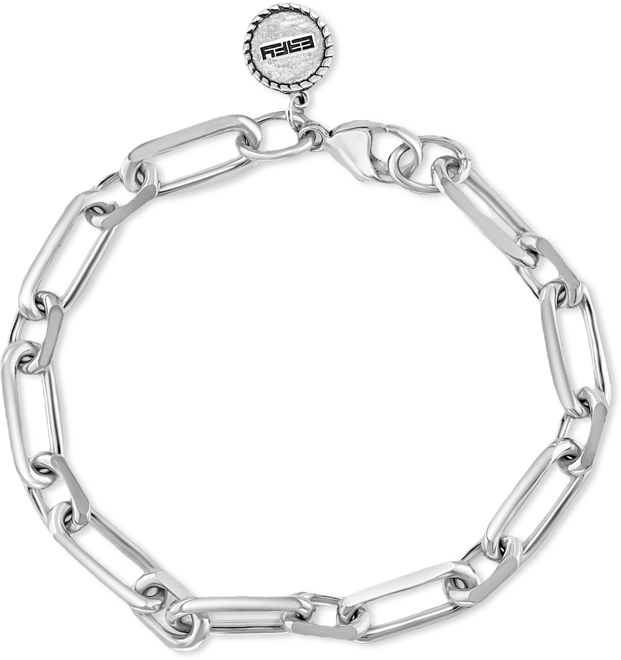 Effy Men's Oval Link Bracelet in Sterling Silver