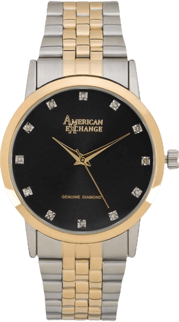 Men's Genuine Diamond Collection Bracelet Watch, 40mm