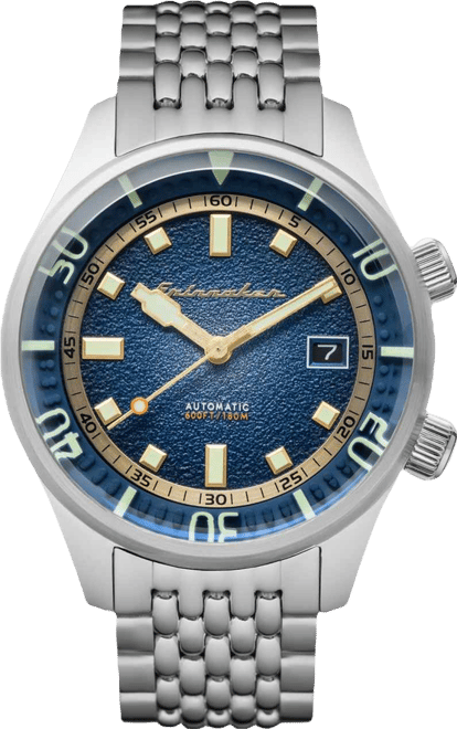 Men's Bradner Automatic Silver-Tone Stainless Steel Bracelet Watch 42mm