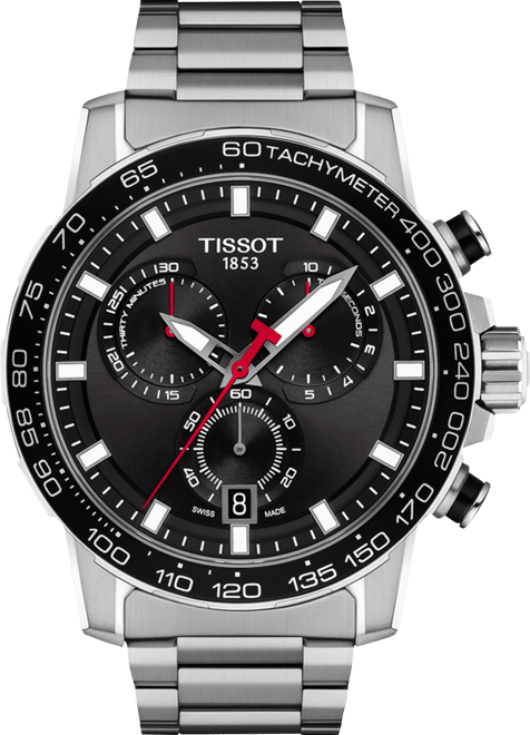 Tissot Men's Swiss Chronograph Supersport Stainless Steel Bracelet