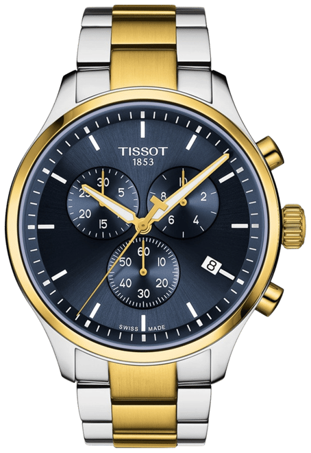 Tissot Men s Swiss Chronograph Chrono XL Classic Two Tone