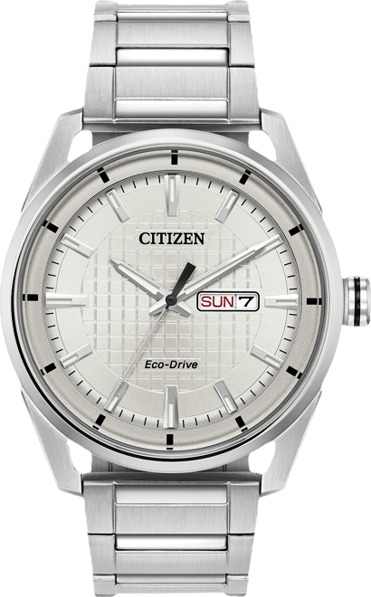 Drive from  Eco-Drive Men's Stainless Steel Bracelet Watch 42mm