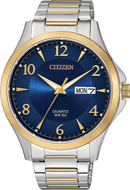 Citizen Men's Quartz Two-Tone Stainless Steel Bracelet Watch 41mm
