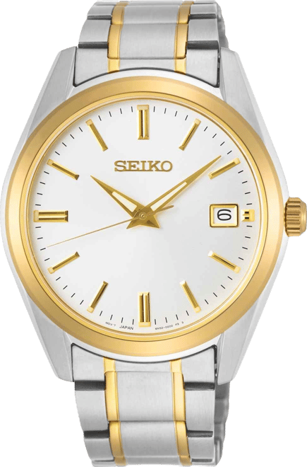 Men's Essentials Two-Tone Stainless Steel Bracelet Watch 40.2mm